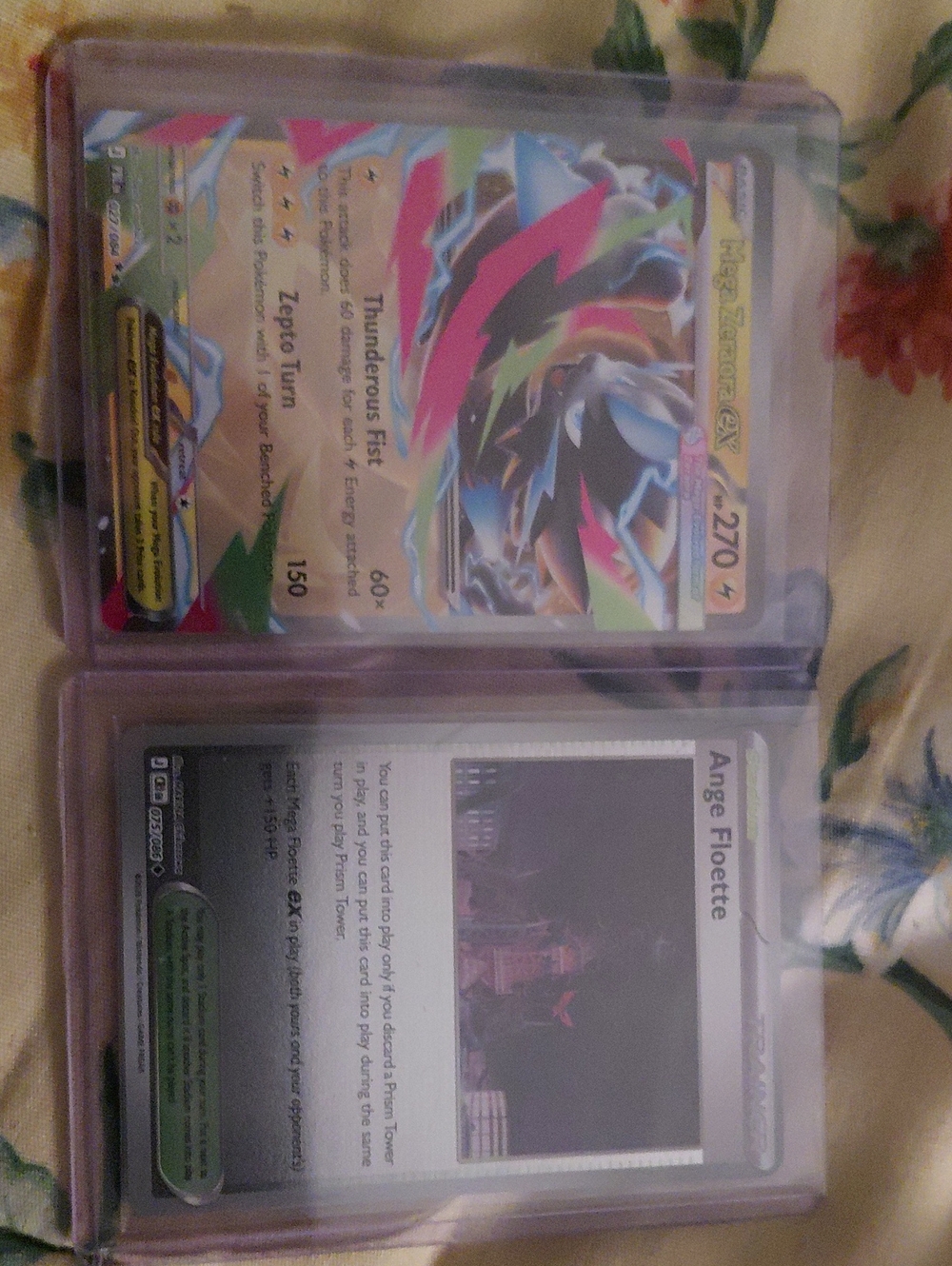 Pokémon Trading Card Sleeve Case - Pink and Multicolor Protector